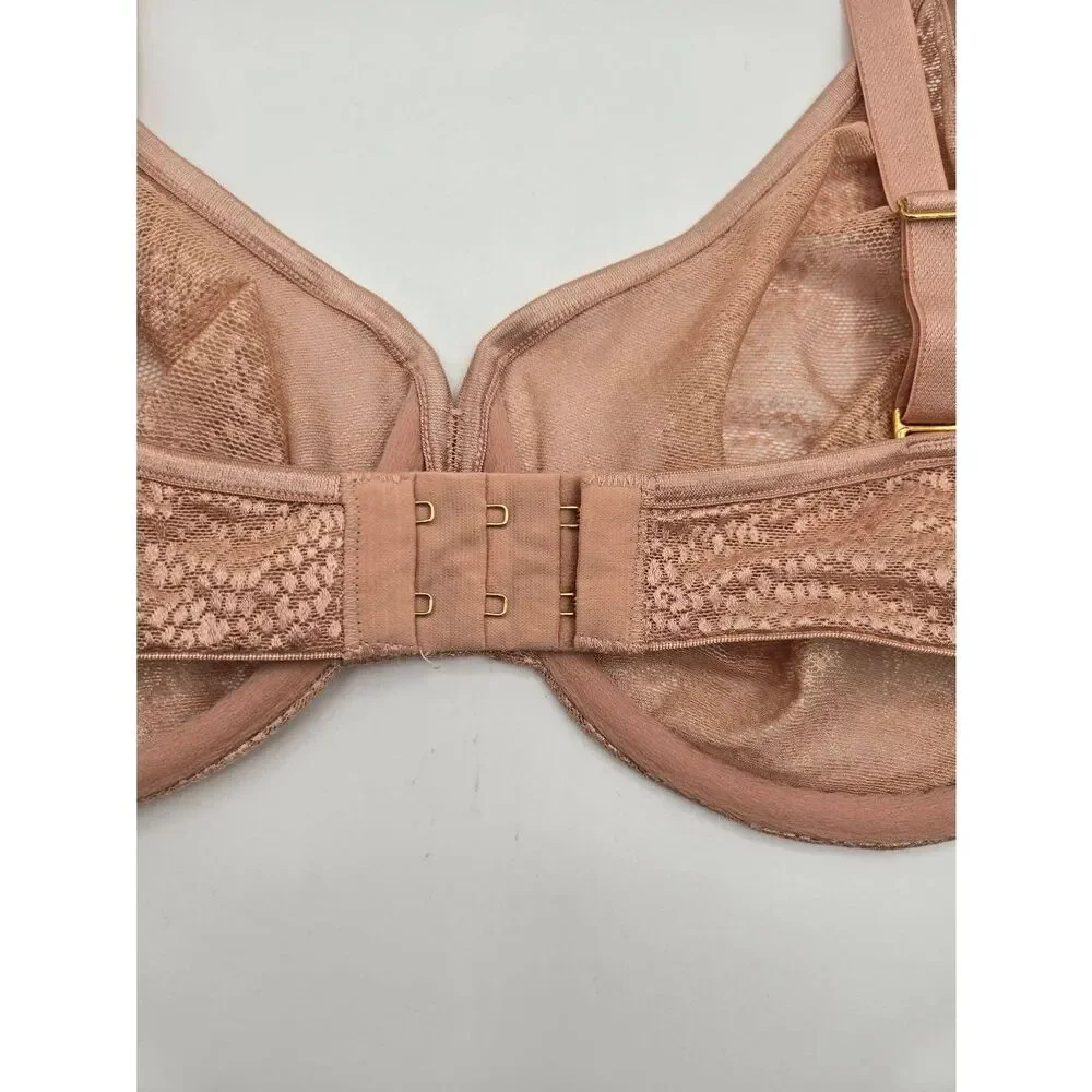 Gossard Sheer Bra Size 38D Underwire